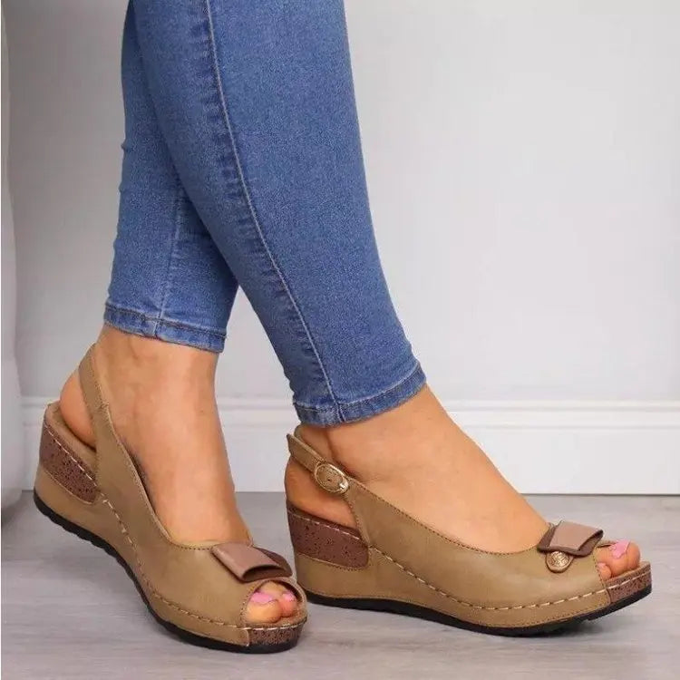 Savina Sling Wedges