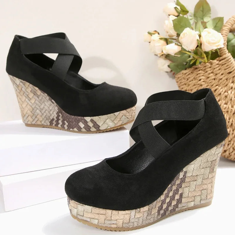 Serova Cross Wedges